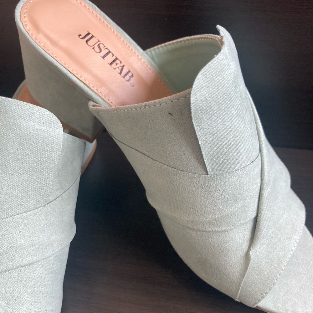 Block heel mule sandals - Picture 5 of 8